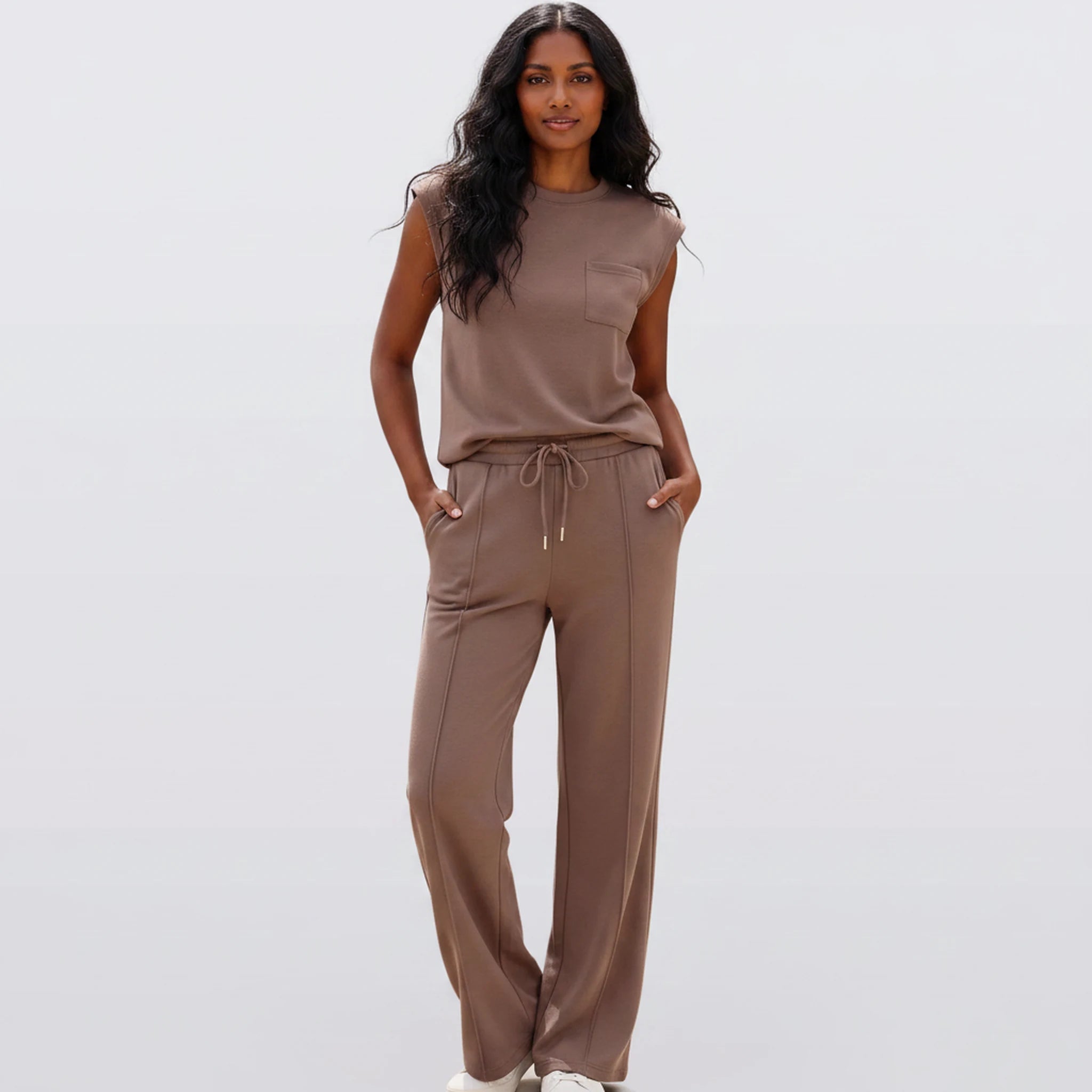Alcove - Sleeveless Top and Wide-Leg Lounge Set