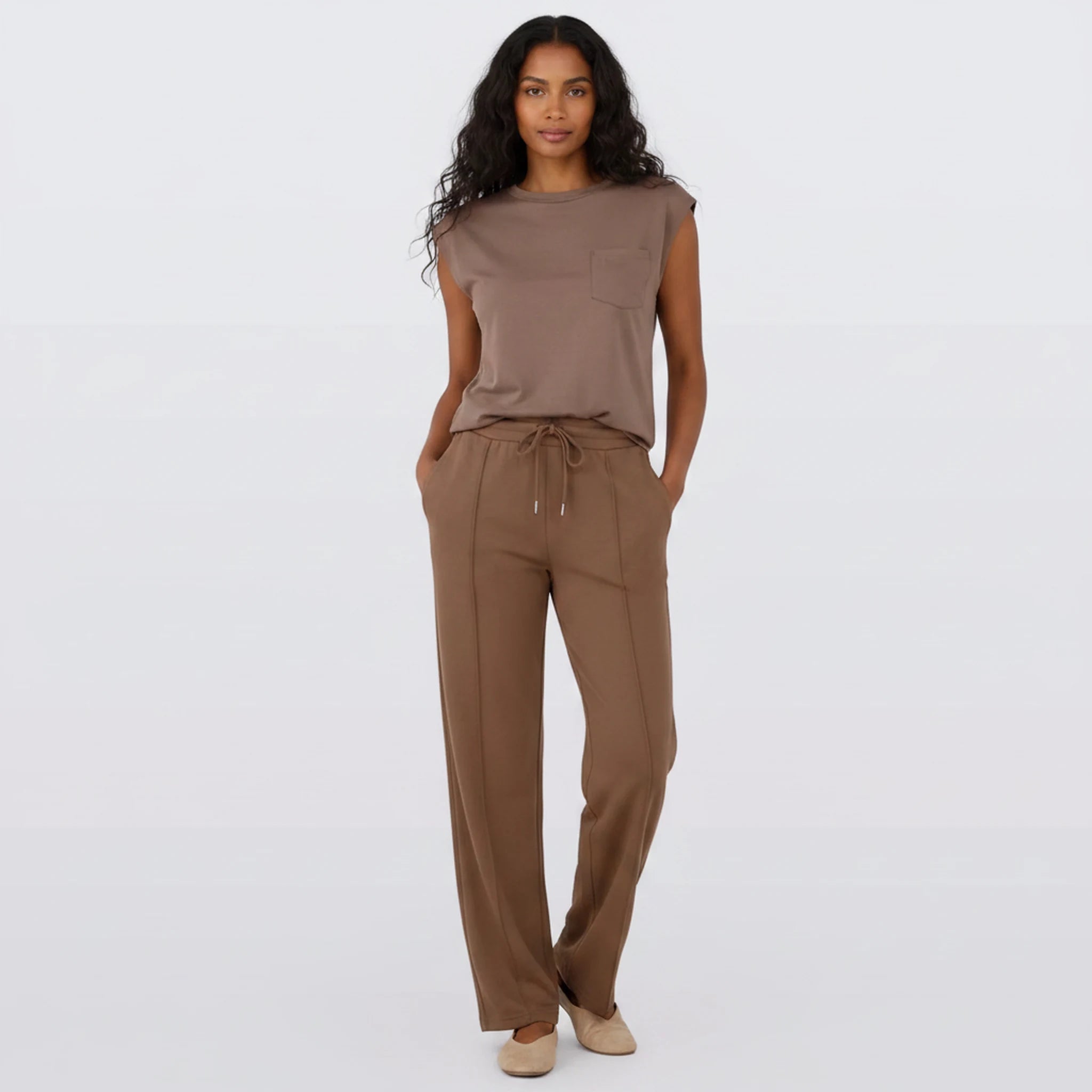 Alcove - Sleeveless Top and Wide-Leg Lounge Set