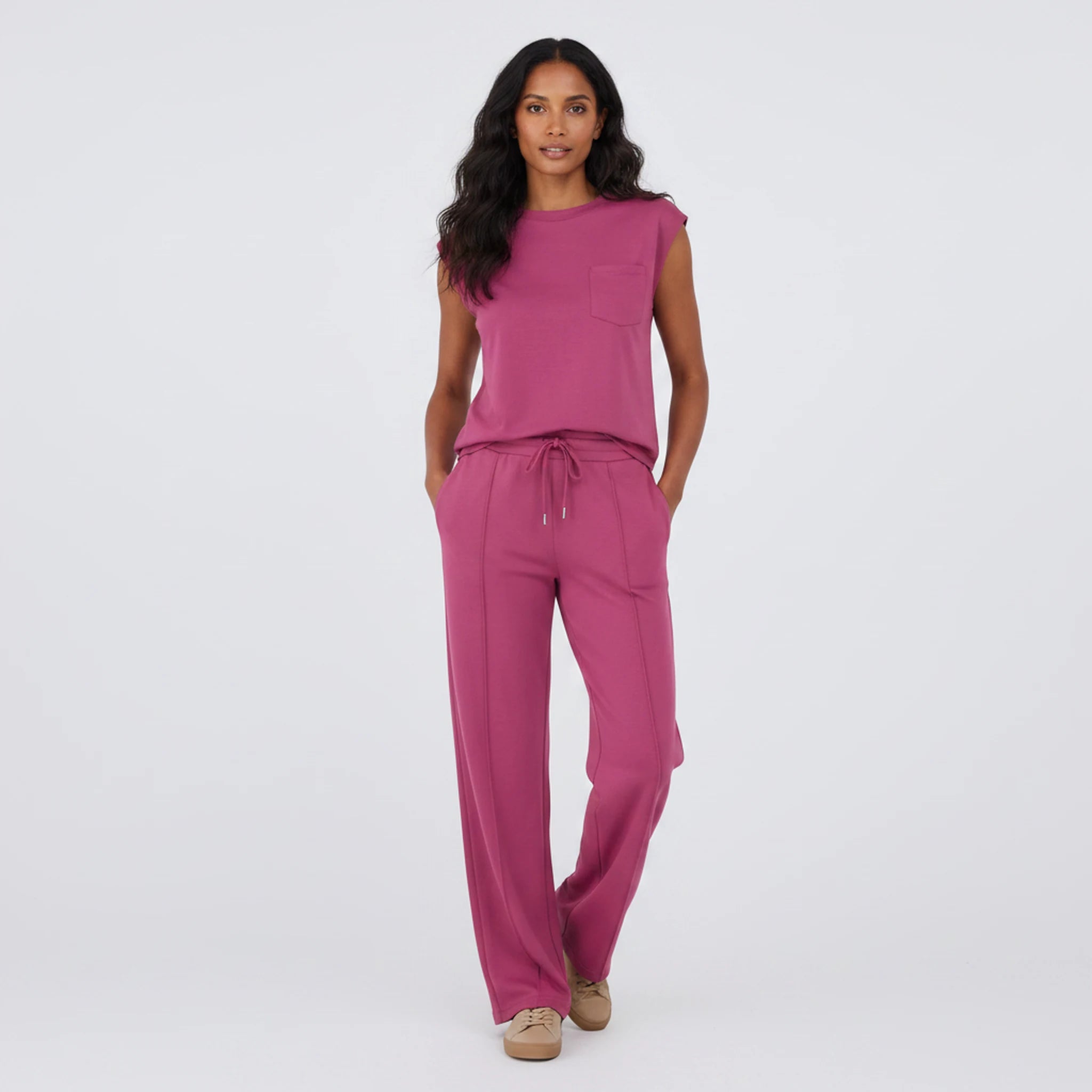 Alcove - Sleeveless Top and Wide-Leg Lounge Set