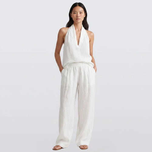 Anveil - Halter-Neck and Wide-Leg Two-Piece