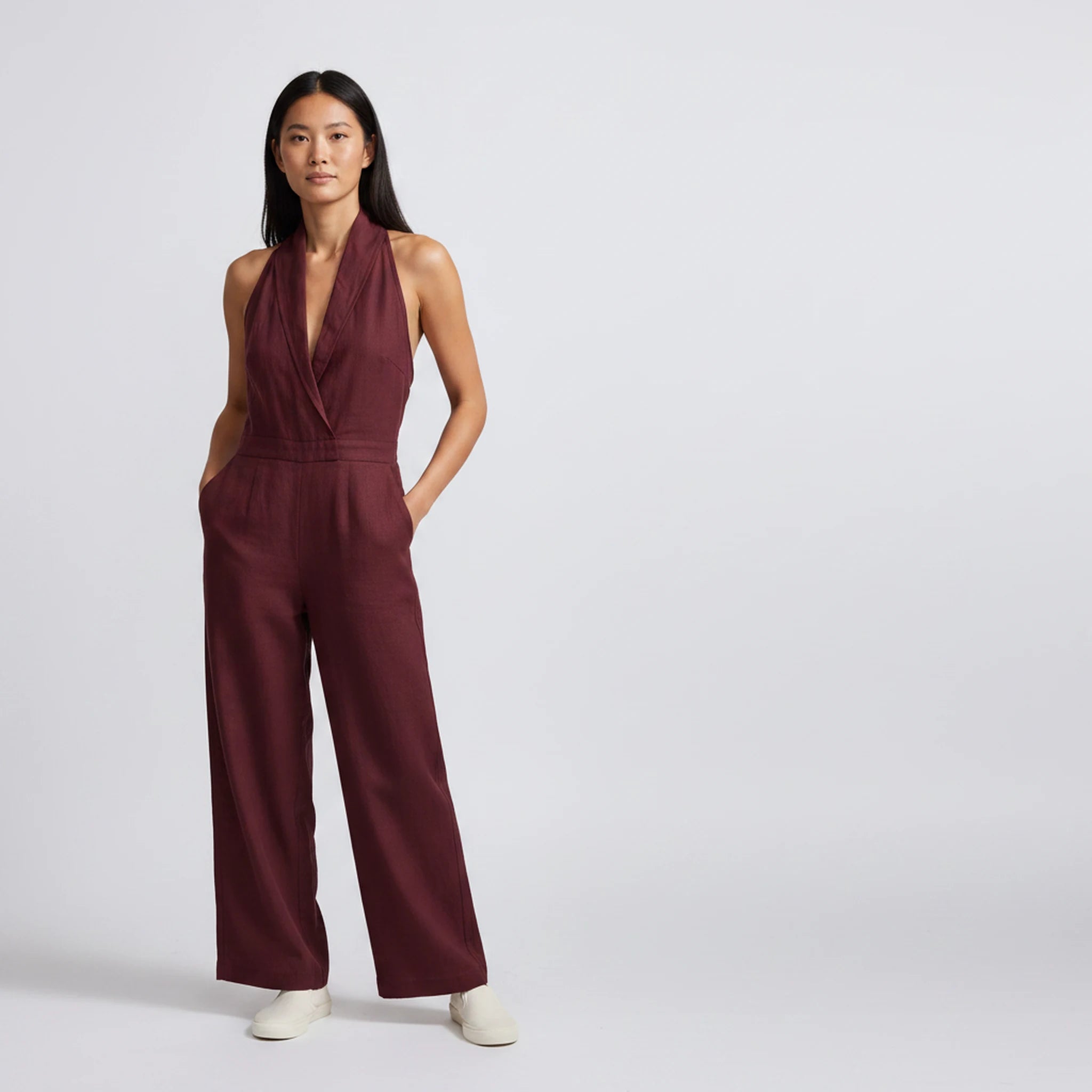 Anveil - Halter-Neck and Wide-Leg Two-Piece