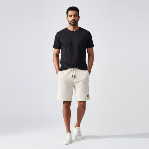 Bexley - Crinkle-Texture Drawstring Shorts
