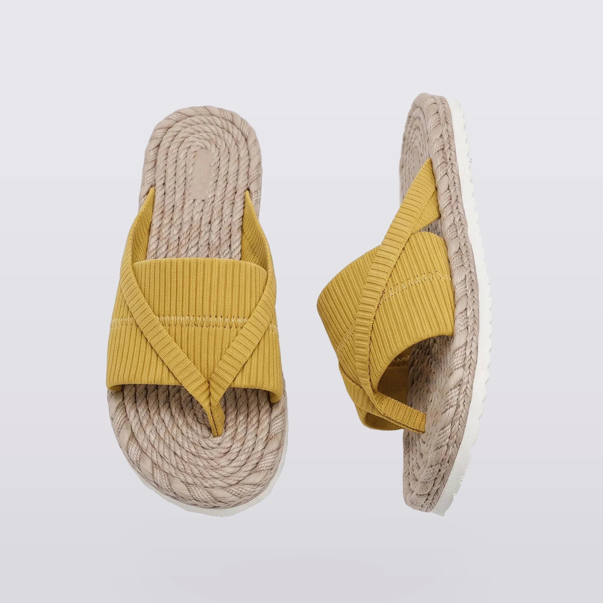 Ilaria - Padded Toe-Loop Flat Sandals