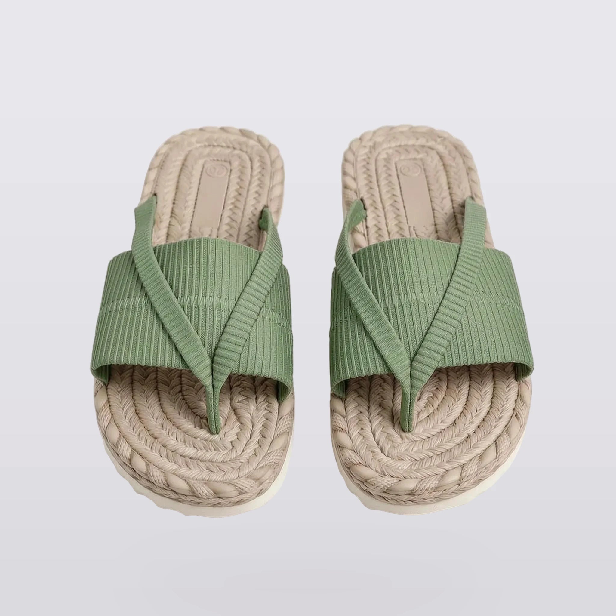 Ilaria - Padded Toe-Loop Flat Sandals