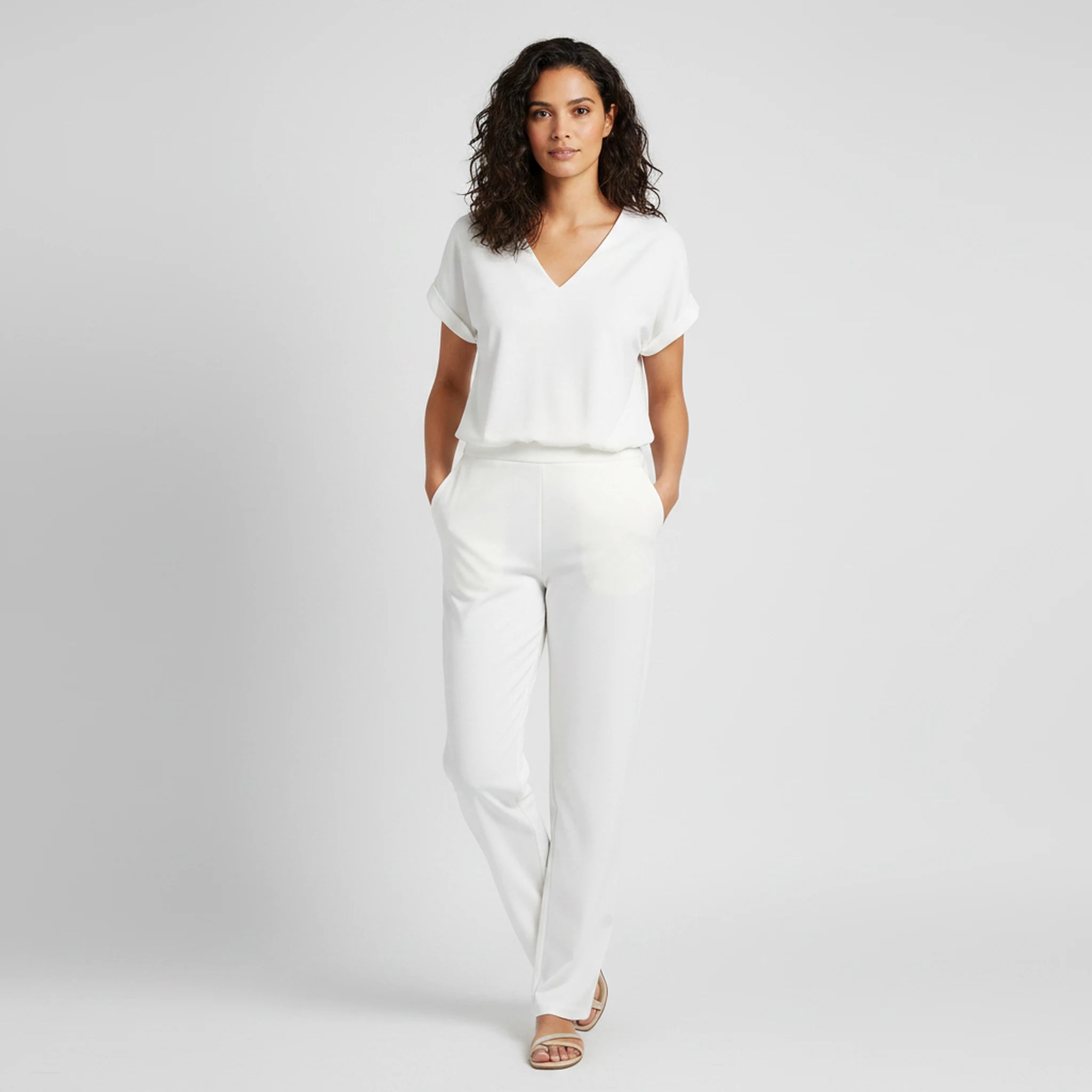 Liora - Relaxed Drop-Shoulder Blouse