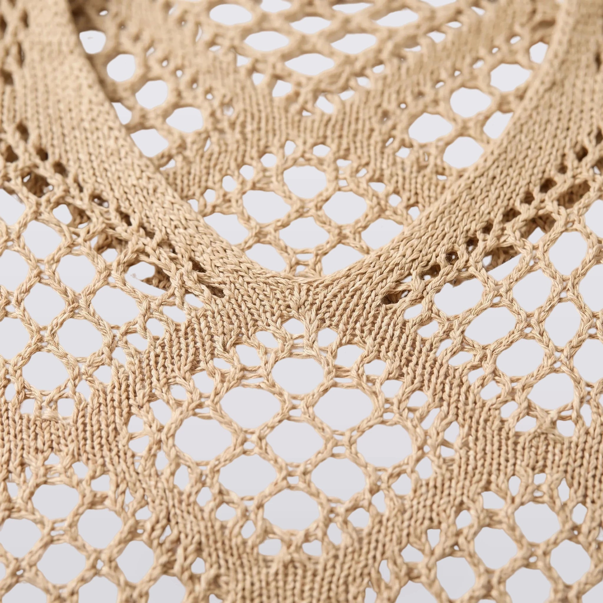 Ondine - Openwork Pointelle Knit Top