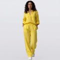 Palova - Short-Sleeve and Wide-Leg Lounge Set